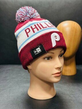 Philadelphia Phillies New Era Cooperstown Fan Redux Cuffed Knit Hat